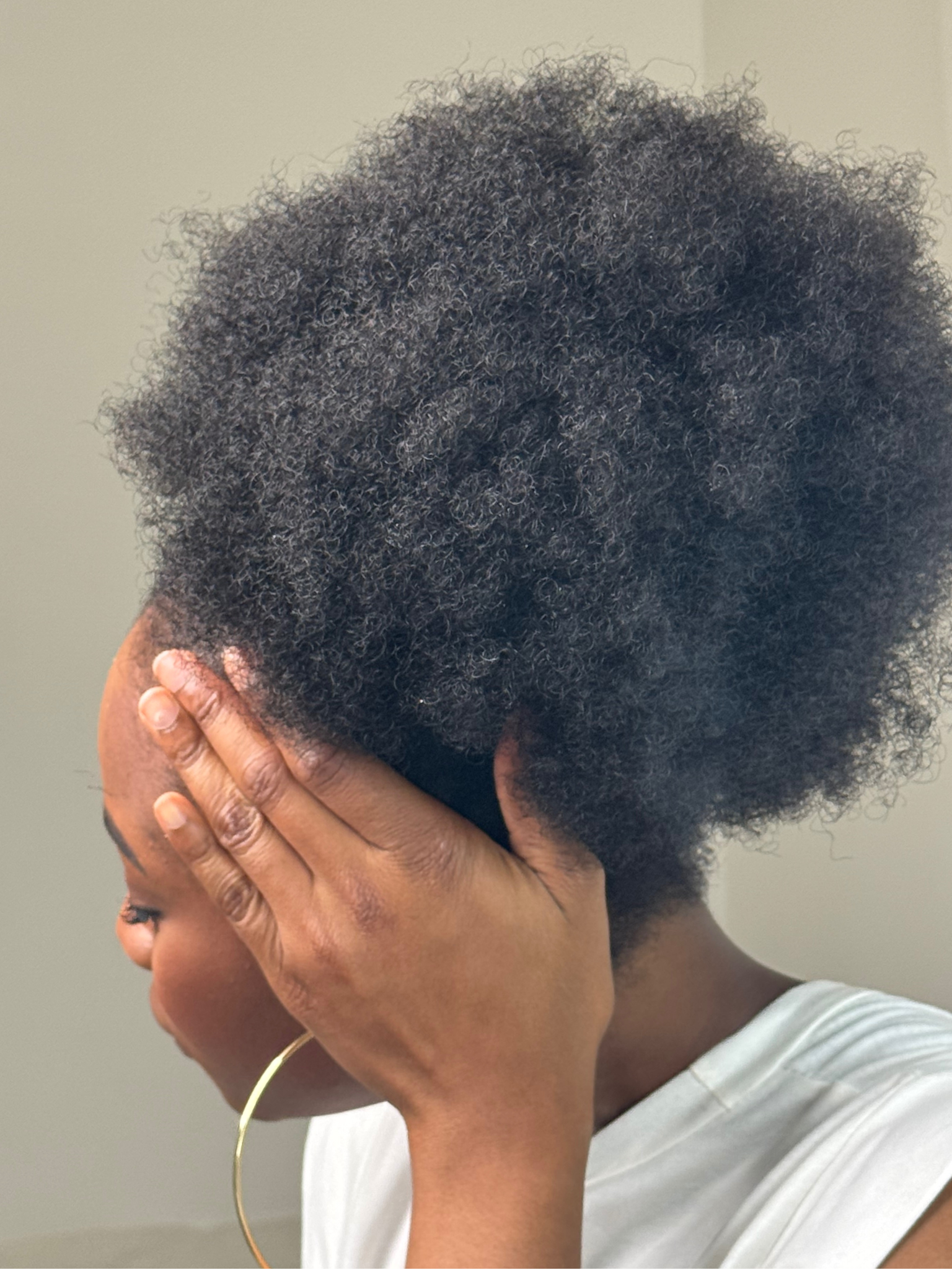 Postiche Afro Volume - Noir Naturel