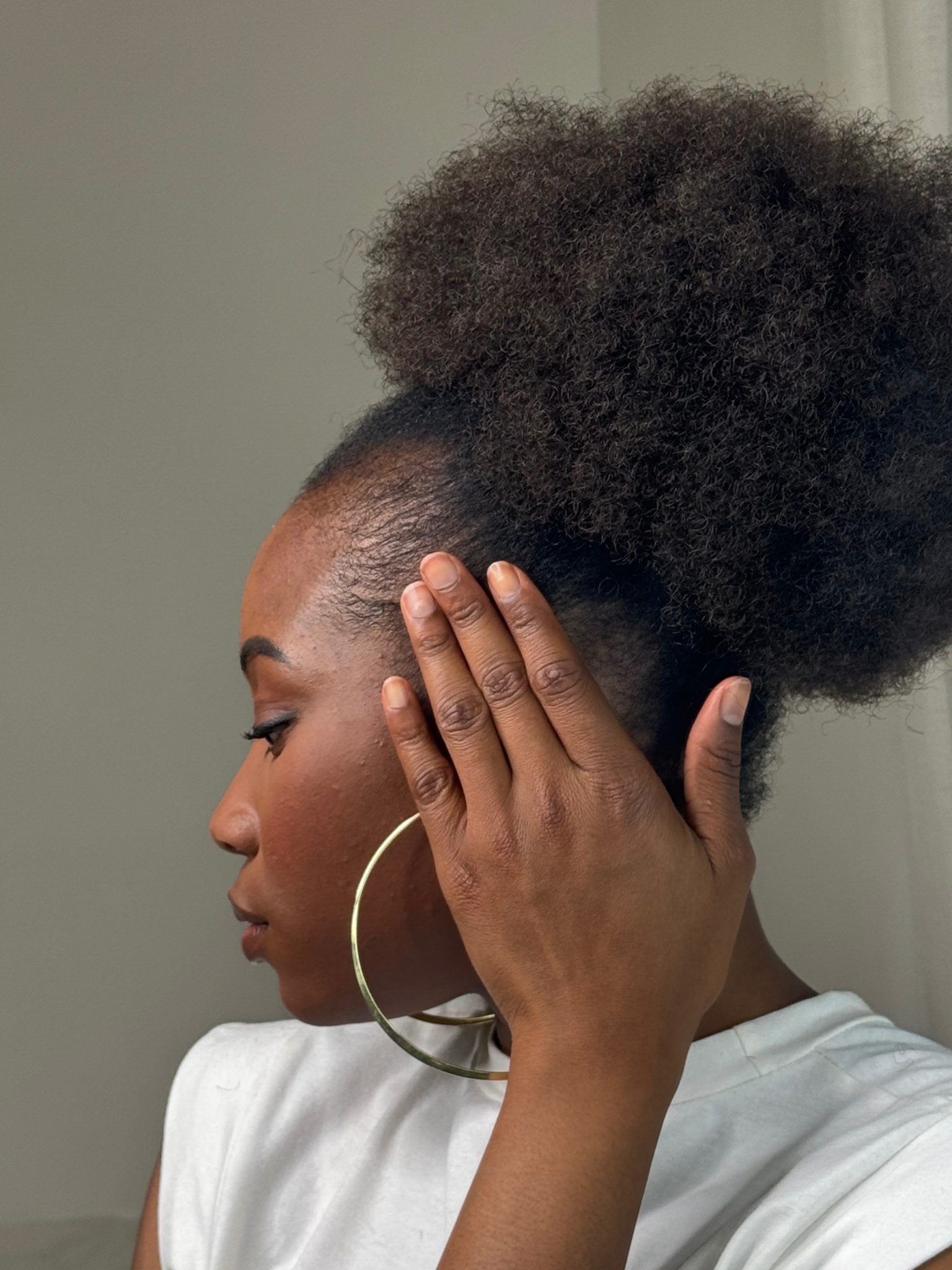 Postiche Afro Volume Naturel - Couleur N°4