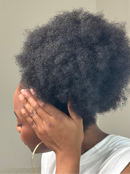 Postiche Afro Volume - Noir Naturel N•1B