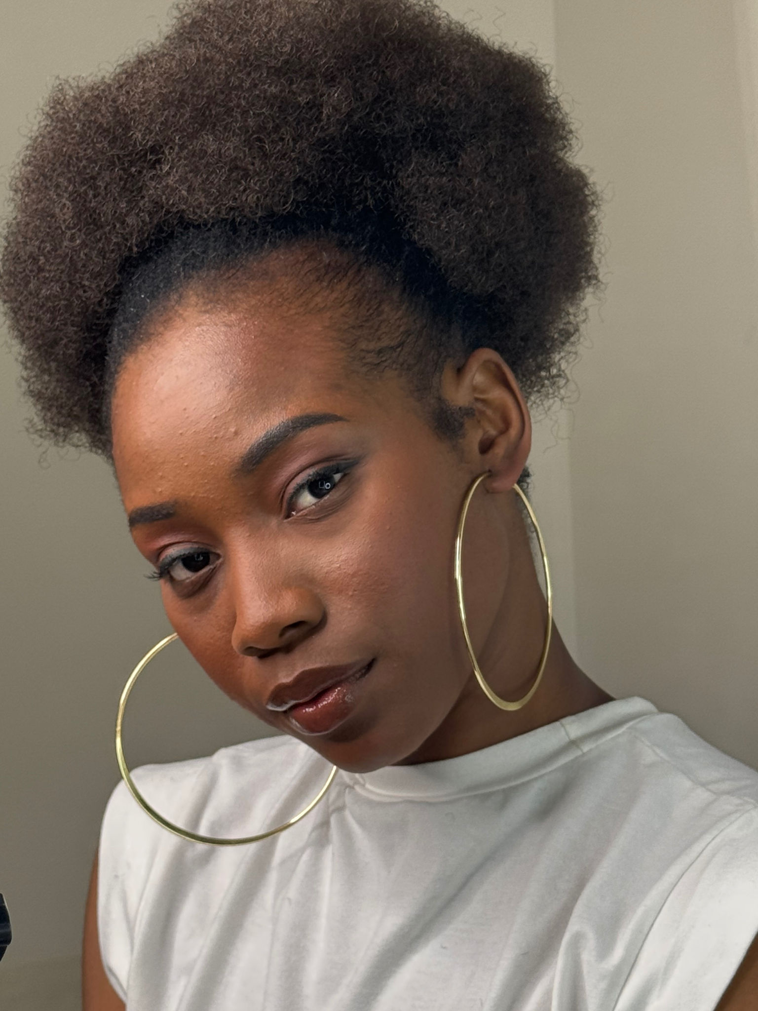 Postiche Afro Volume Naturel - Couleur N°4