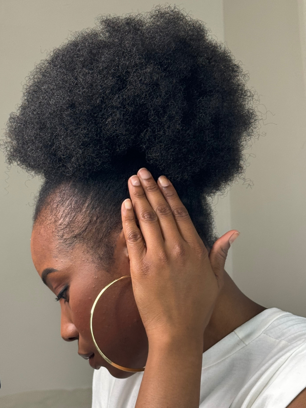 Postiche Afro Volume - Noir Naturel