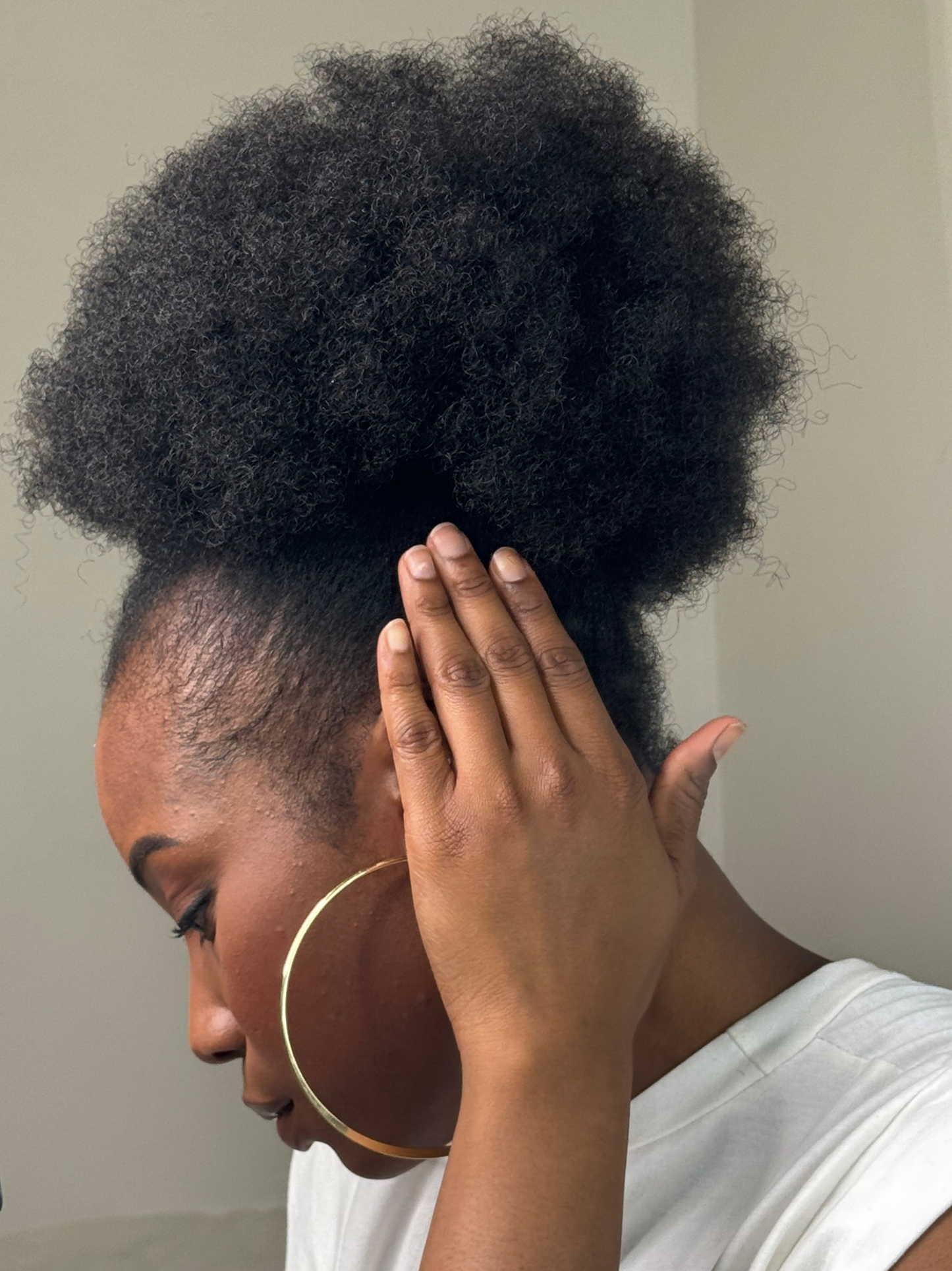 Postiche Afro Volume - Noir Naturel N•1B