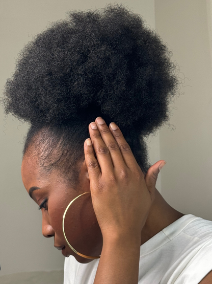 Postiche Afro Volume - Noir Naturel N•1B